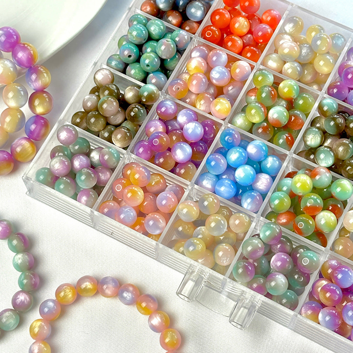 Acrylic Beads Bags-Open In Live